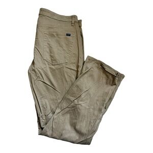 JACHS New York Men’s Slim Fit Khaki Stretch Pants Size 36x32‎ NWT